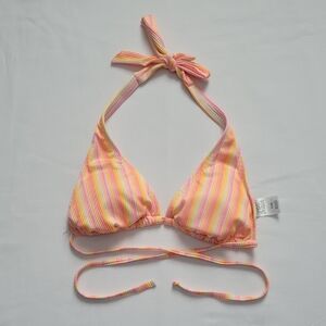 Wild Fable Multicolor Striped Bikini Top